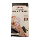 Rivaj Wax Strips Charcoal 20Pcs - YehChez.pk